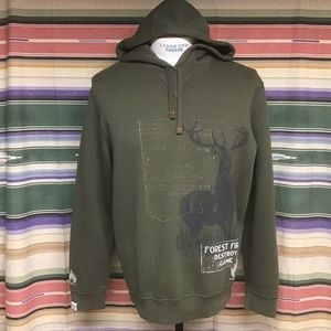 EUC POLO respect wildlife hoodie sz M